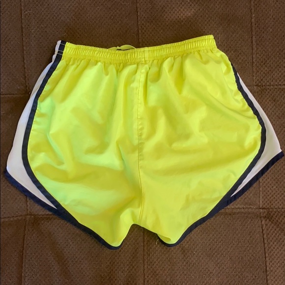 Neon Yellow Nike Shorts - Picture 2 of 2
